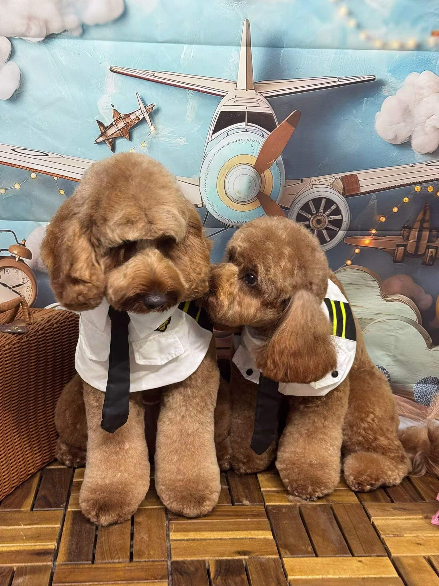 Cockapoo sitting comfortably indoors for a guide on whether Cockapoos are suitable for Singapore families
